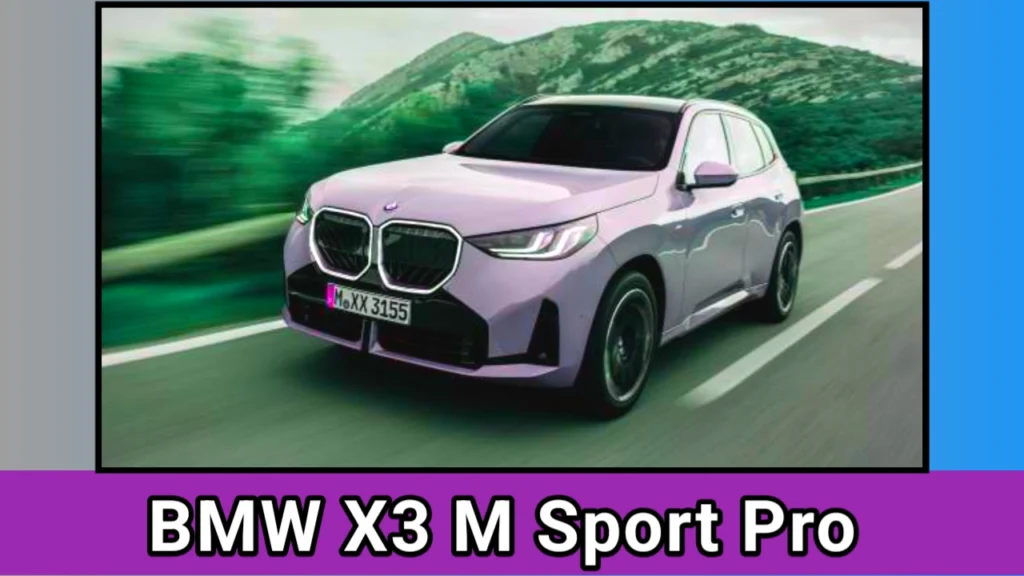 BMW X3 M Sport Pro