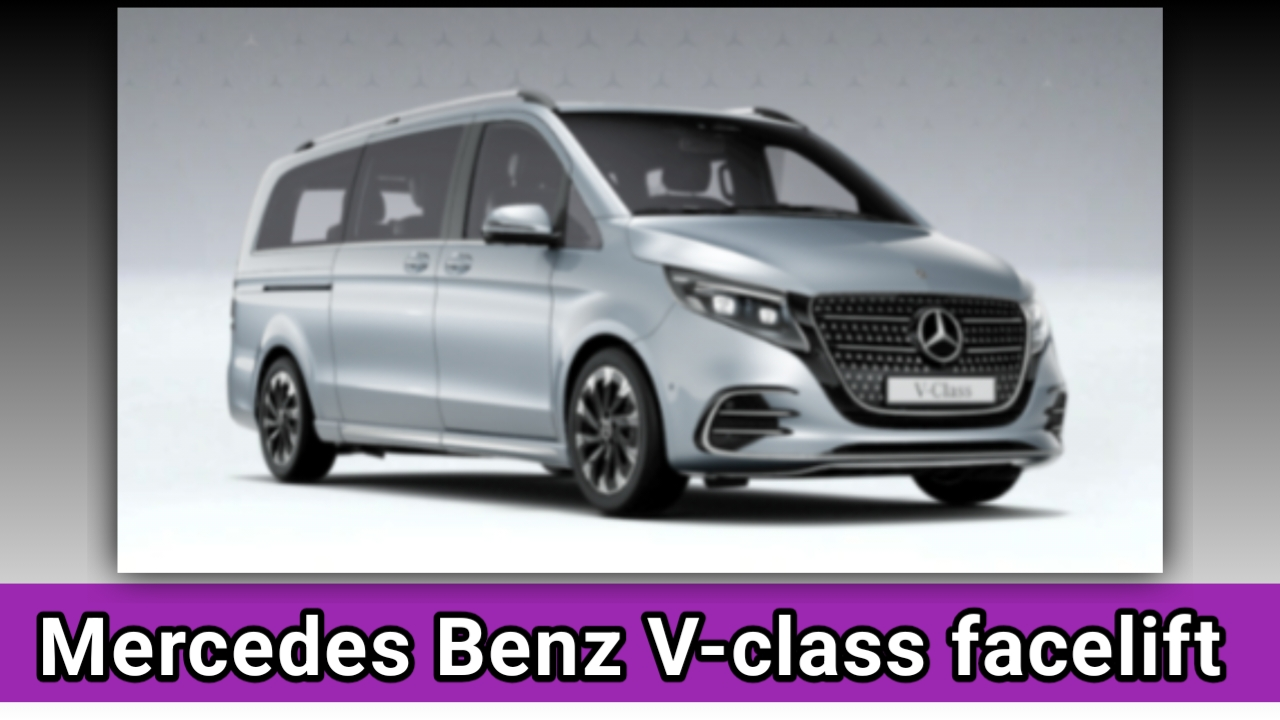 Mercedes Benz V-class facelift